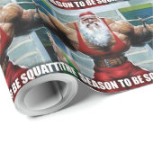 kerstpapier - Bodybuilding Motivation Cadeaupapier (Rol Hoek)