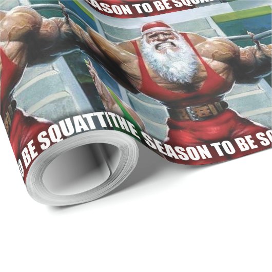 kerstpapier - Bodybuilding Motivation Cadeaupapier (Rol Hoek)