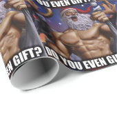 kerstpapier - Bodybuilding Motivation Cadeaupapier (Rol Hoek)