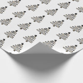 kerstpapier - Bomen Cadeaupapier (Hoek)
