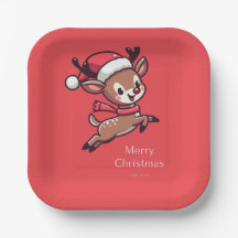 kerstpapier bord