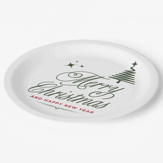 kerstpapier bord (Gekanteld)