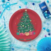 kerstpapier bord (Feest)