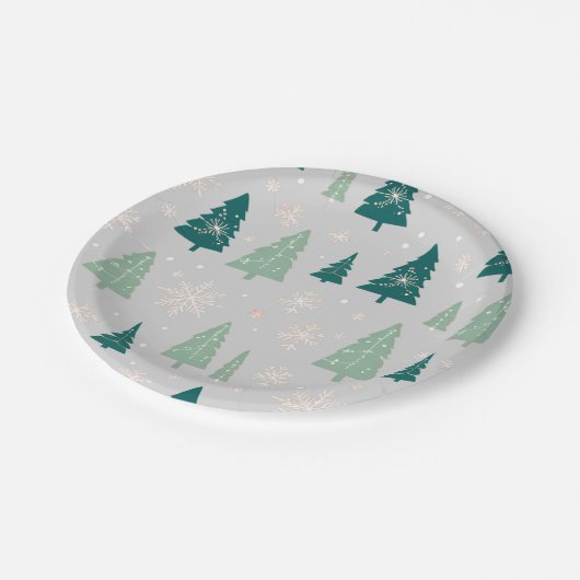 kerstpapier bord (Gekanteld)