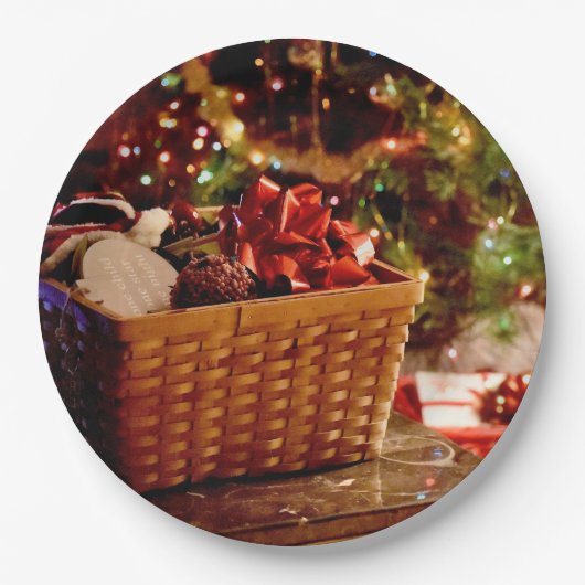 kerstpapier bord (Voorkant)