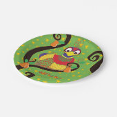 kerstpapier Bord Partridge. Personaliseren (Gekanteld)