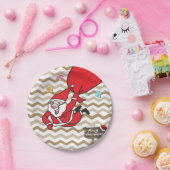 Kerstpapier, Borden, pretkerst, kerstmis Papieren Bordje (Feest)