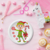 Kerstpapier, Borden, pretkerst Papieren Bordje (Feest)