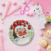 Kerstpapier, Borden voor kerstmis, kerstmis Papieren Bordje (Feest)