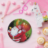 Kerstpapier, Borden voor kerstmis, kerstmis Papieren Bordje (Feest)