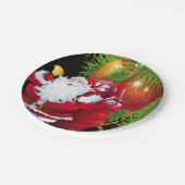 Kerstpapier, Borden voor kerstmis, kerstmis Papieren Bordje (Gekanteld)