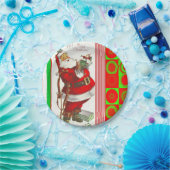 Kerstpapier, Borden voor kerstmis, kerstmis Papieren Bordje (Feest)