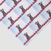 kerstpapier, Bulldog Tissuepapier (Detail)