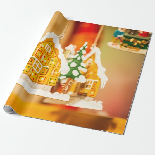 kerstpapier cadeaupapier (Uitgerold)