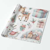 kerstpapier cadeaupapier (Uitgerold)
