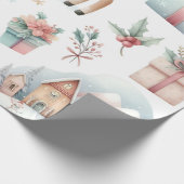 kerstpapier cadeaupapier (Hoek)