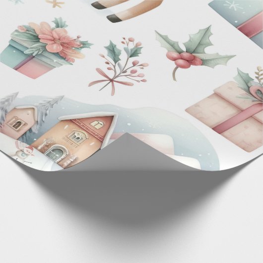 kerstpapier cadeaupapier (Hoek)