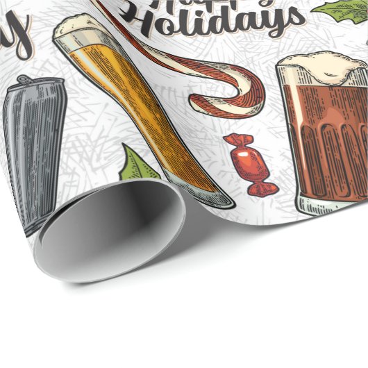 kerstpapier cadeaupapier (Rol Hoek)