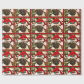 kerstpapier cadeaupapier (Vlak)