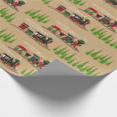 kerstpapier cadeaupapier (Hoek)