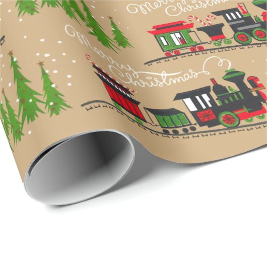 kerstpapier cadeaupapier (Rol Hoek)