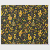 kerstpapier cadeaupapier (Vlak)