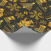 kerstpapier cadeaupapier (Hoek)