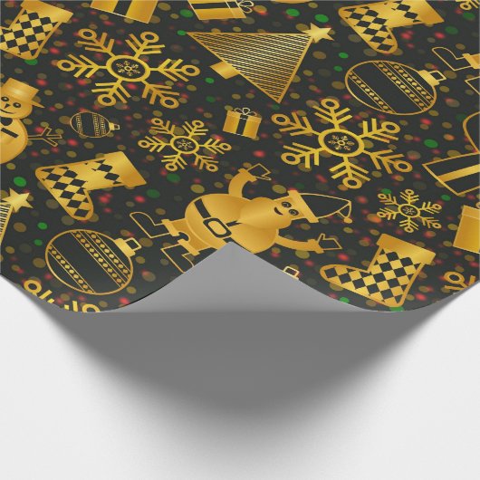 kerstpapier cadeaupapier (Hoek)