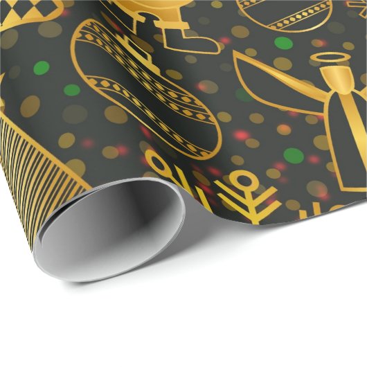 kerstpapier cadeaupapier (Rol Hoek)