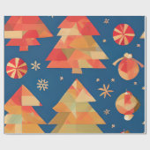 kerstpapier cadeaupapier (Vlak)