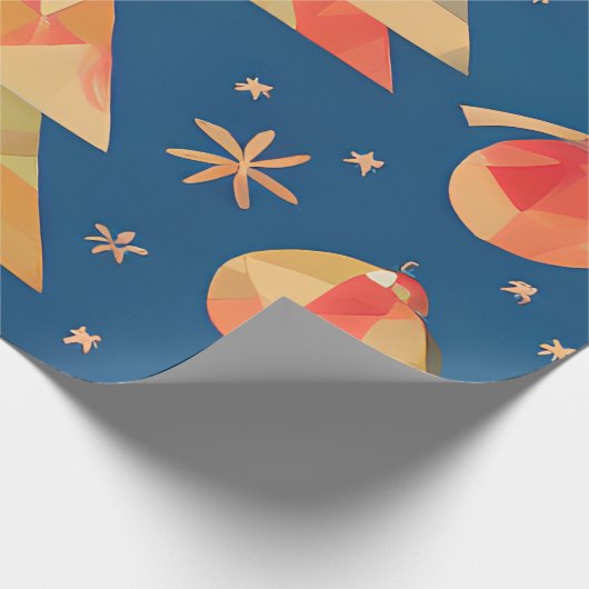 kerstpapier cadeaupapier (Hoek)