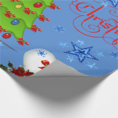 kerstpapier cadeaupapier (Hoek)