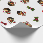 kerstpapier cadeaupapier (Hoek)