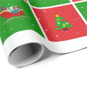 kerstpapier cadeaupapier (Rol Hoek)