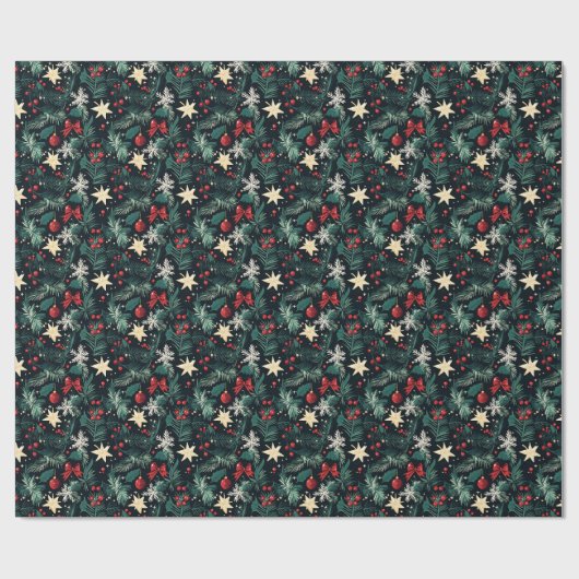 kerstpapier cadeaupapier (Vlak)