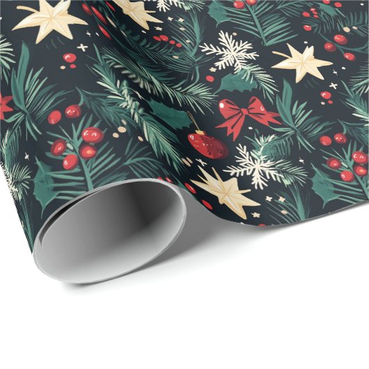 kerstpapier cadeaupapier (Rol Hoek)