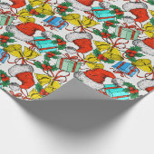 kerstpapier cadeaupapier (Hoek)