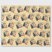 kerstpapier cadeaupapier (Vlak)