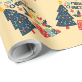 kerstpapier cadeaupapier (Rol Hoek)