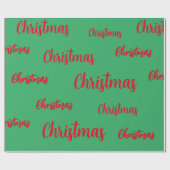 kerstpapier cadeaupapier (Vlak)