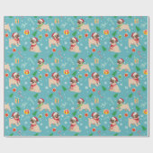 kerstpapier cadeaupapier (Vlak)