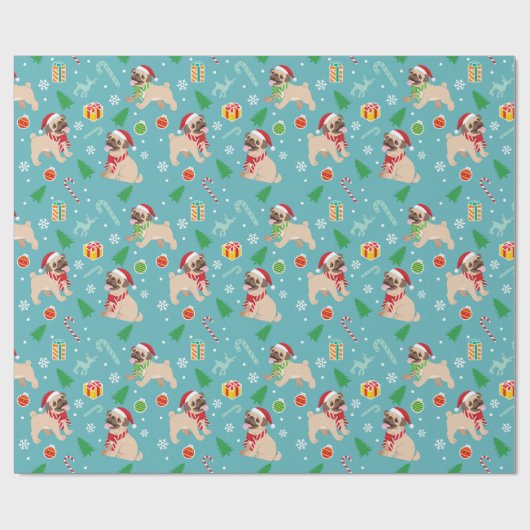 kerstpapier cadeaupapier (Vlak)