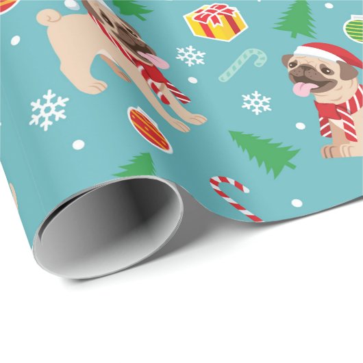kerstpapier cadeaupapier (Rol Hoek)