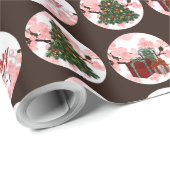 kerstpapier cadeaupapier (Rol Hoek)
