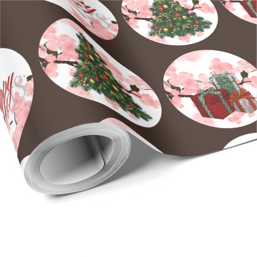 kerstpapier cadeaupapier (Rol Hoek)