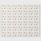 kerstpapier cadeaupapier (Vlak)