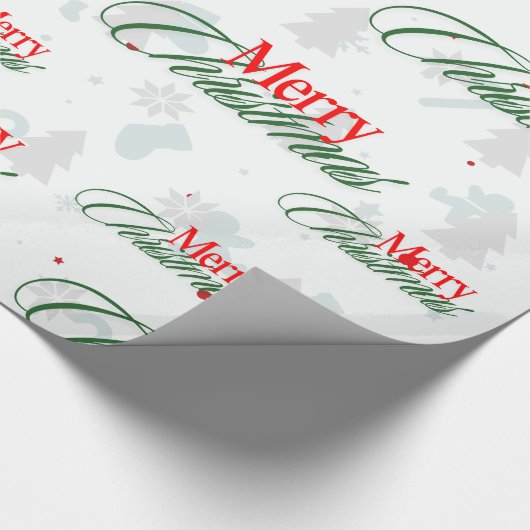kerstpapier cadeaupapier (Hoek)