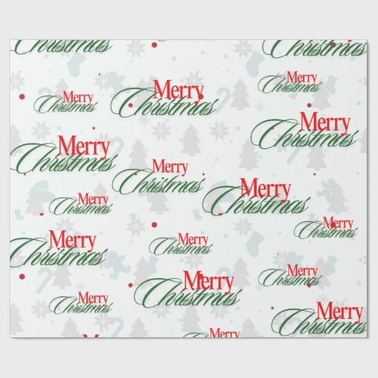 kerstpapier cadeaupapier (Vlak)