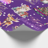 kerstpapier cadeaupapier (Hoek)