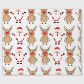 kerstpapier cadeaupapier (Vlak)